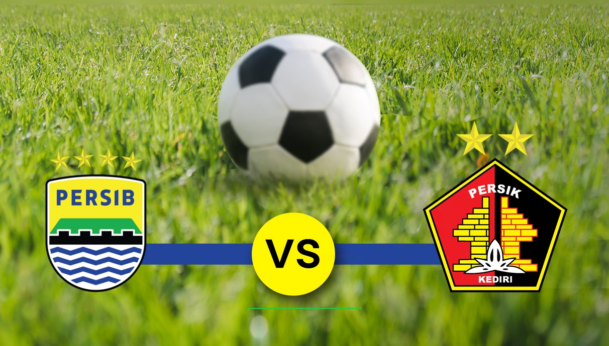 Duel Sengit di GBLA Persib Bandung Hadapi Persik Kediri Malam Ini