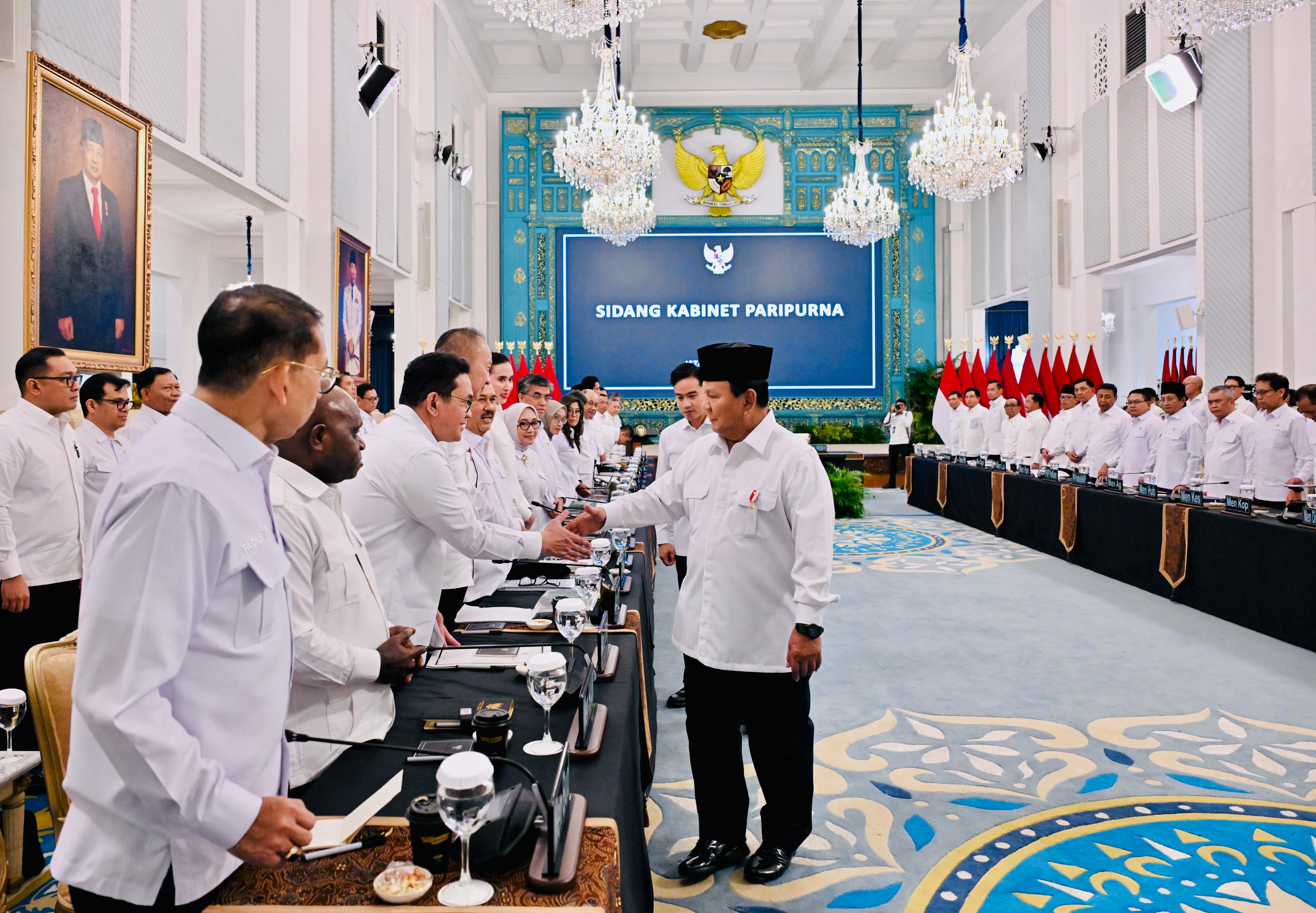 Persiapan Idulfitri 1447 H dan Penanganan Bencana Jadi Fokus Sidang Kabinet Prabowo