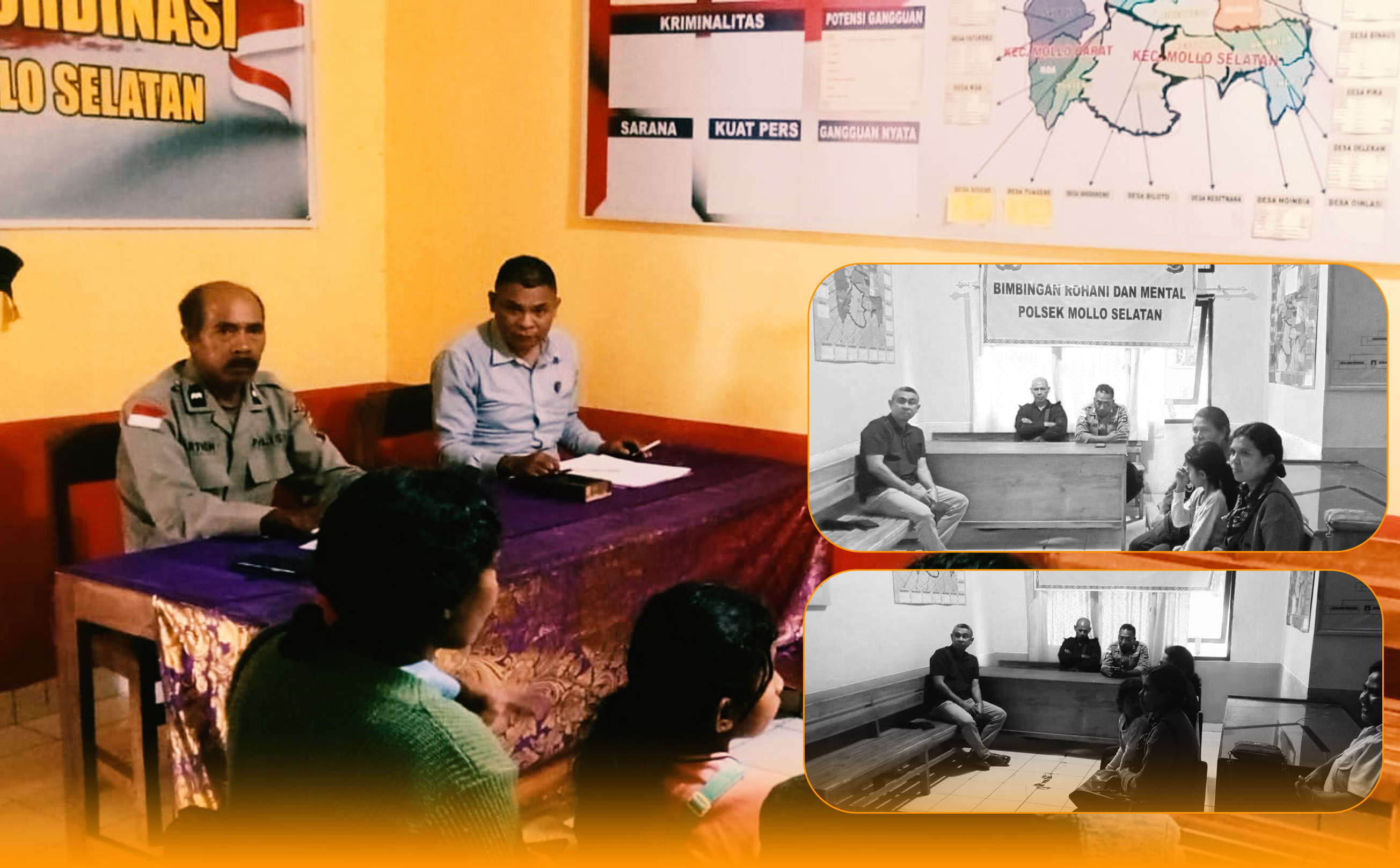 Berujung Damai di Polsek Mollo Selatan: Miskomunikasi Sengketa Lahan di TTS Terselesaikan, Pengontrak Serahkan Kunci