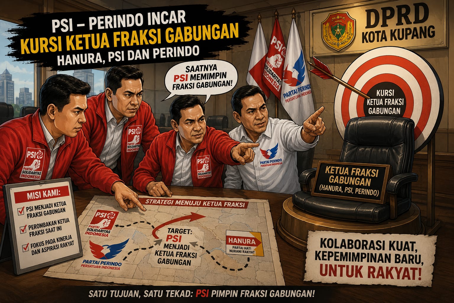 Hanura Dikhianati, PSI-Perindo "Mati-matian" Mat Thalib Ketua Fraksi
