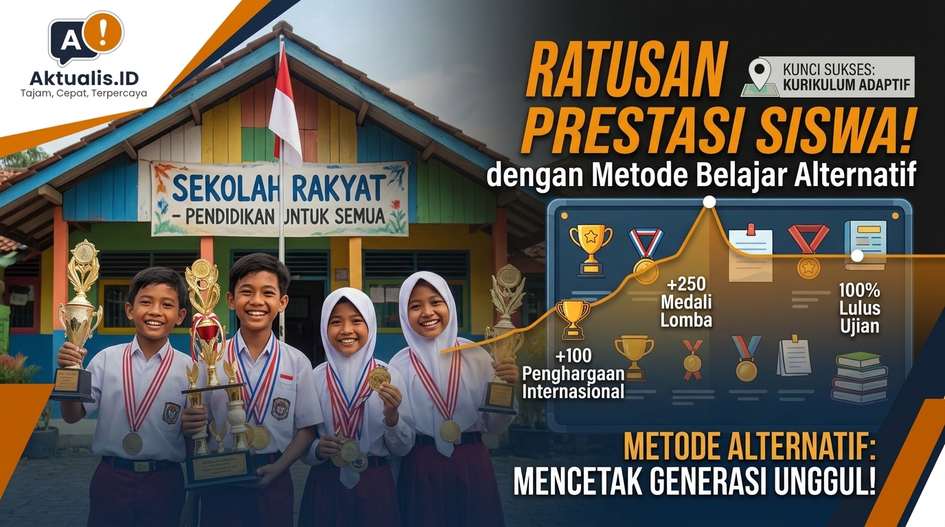 Sekolah Rakyat Cetak Ratusan Prestasi Siswa Lewat Metode Belajar Alternatif