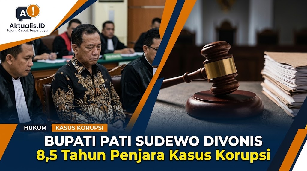 Bupati Pati Sudewo Divonis 8,5 Tahun Penjara Kasus Korupsi