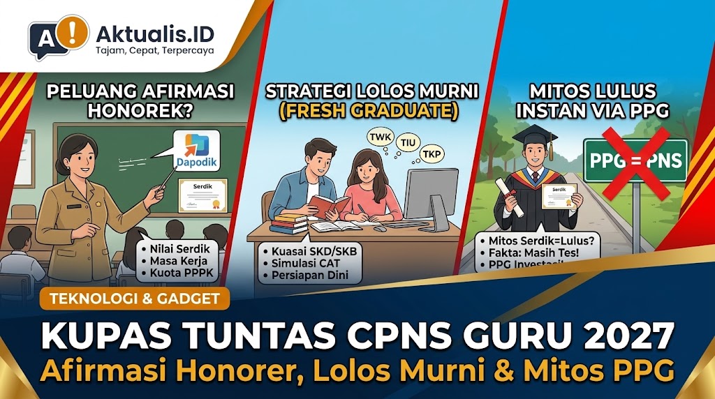 Kupas Tuntas CPNS Guru 2027: Peluang Afirmasi Honorer, Strategi Lolos Murni, dan Mitos Lulus Instan via PPG
