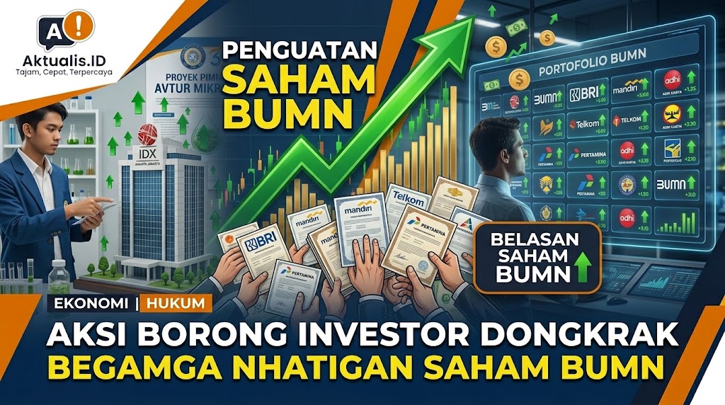 Aksi Borong Investor Dongkrak Penguatan Belasan Saham BUMN di Bursa
