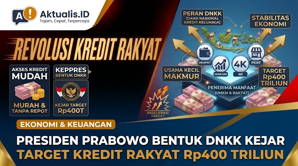 Presiden Bentuk DNKK Kejar Target Kredit Rakyat Rp400 Triliun