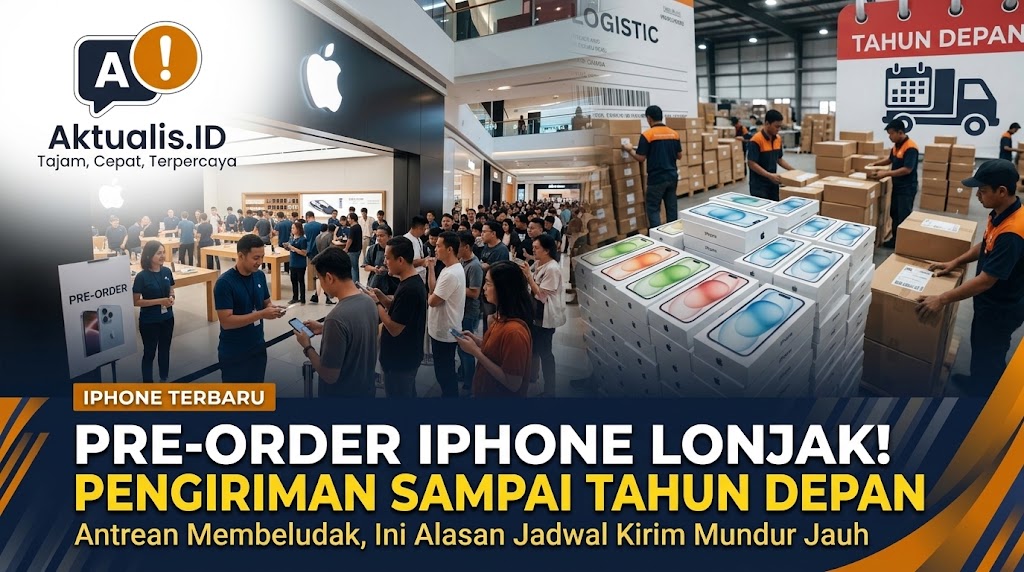 Pre-order iPhone Terbaru Di Indonesia Lonjak Hingga Pengiriman Tahun Depan