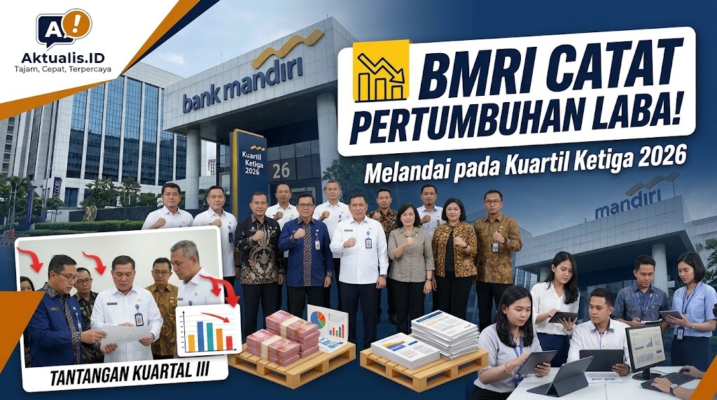 BMRI Catat Pertumbuhan Laba Melandai pada Kuartil Ketiga 2026