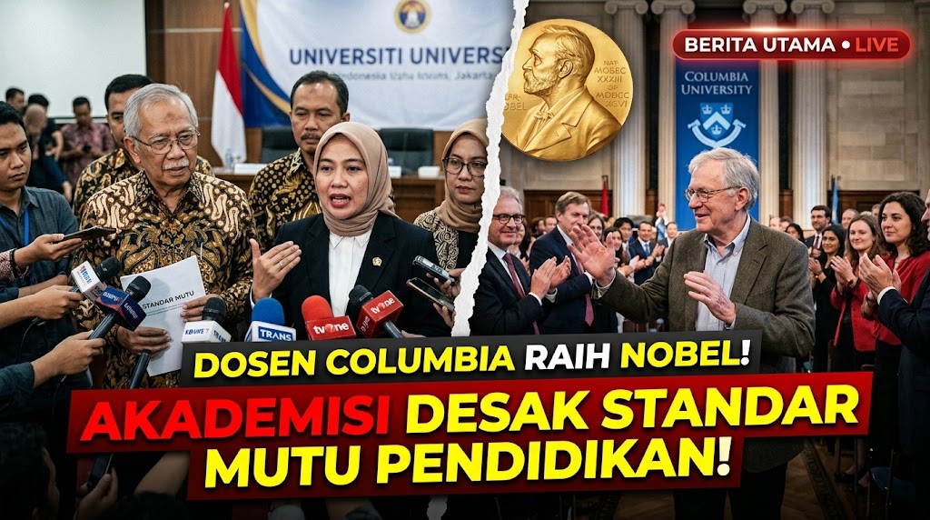 Akademisi Indonesia Dorong Standar Mutu Pendidikan Usai Dosen Columbia Raih Nobel