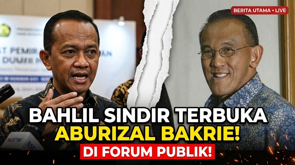 Menteri ESDM Bahlil Lahadalia Sindir Terbuka Aburizal Bakrie di Forum Publik
