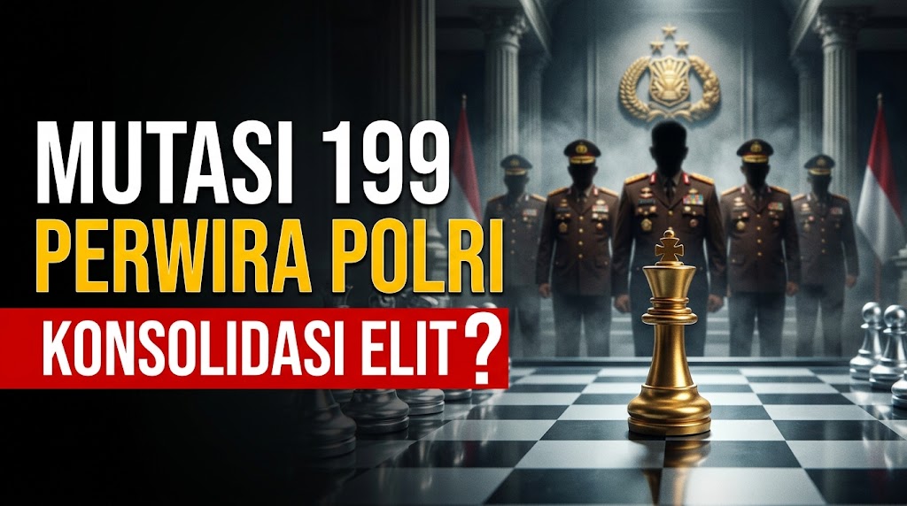 Mutasi 199 Perwira Polri: Penyegaran Organisasi atau Konsolidasi Elit?