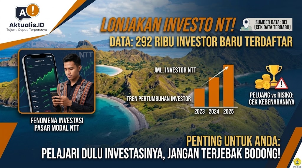 Investor Pasar Modal NTT Melonjak Jadi 292 Ribu, Peluang Besar atau Ancaman Tersembunyi?