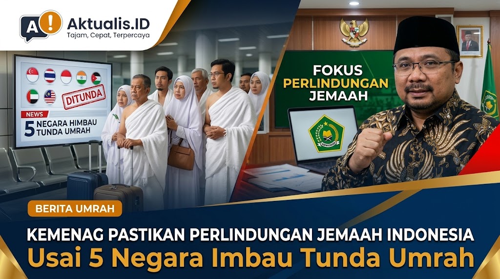 Kemenag Pastikan Perlindungan Jemaah Indonesia Usai 5 Negara Imbau Tunda Umrah