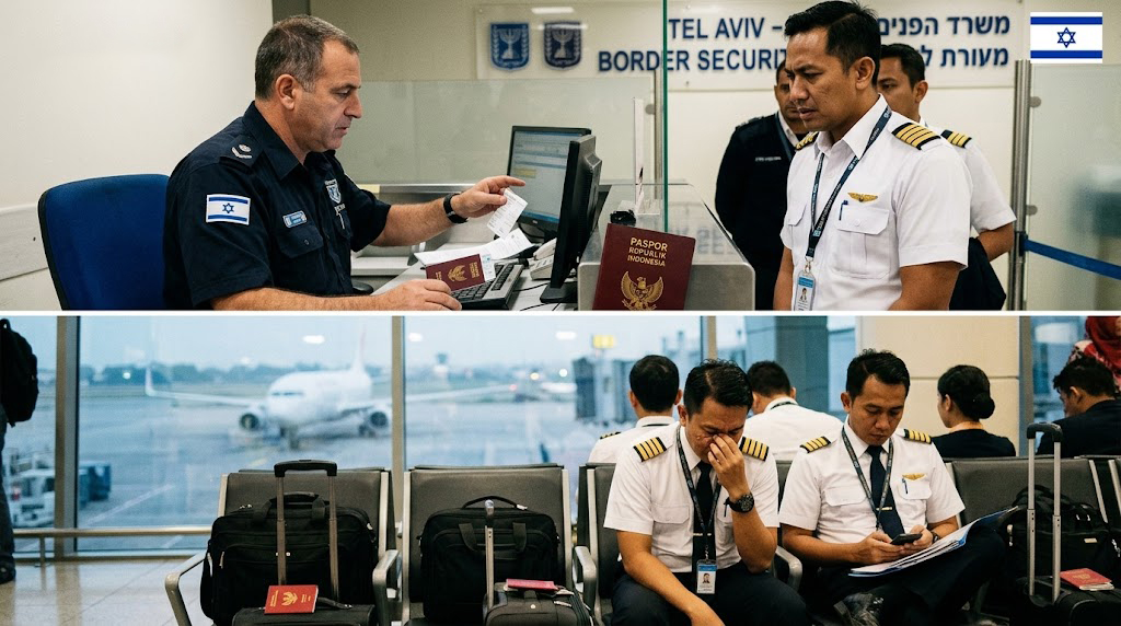 Pemerintah Israel Larang Masuk Pilot Indonesia Buntut Insiden Flydubai