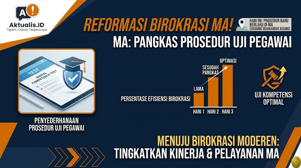 Mahkamah Agung Pangkas Prosedur Uji Kompetensi Pegawai Demi Reformasi Birokrasi