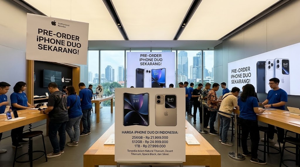 Apple Buka Pre-Order iPhone Duo di Indonesia Beserta Rincian Harga Domestik