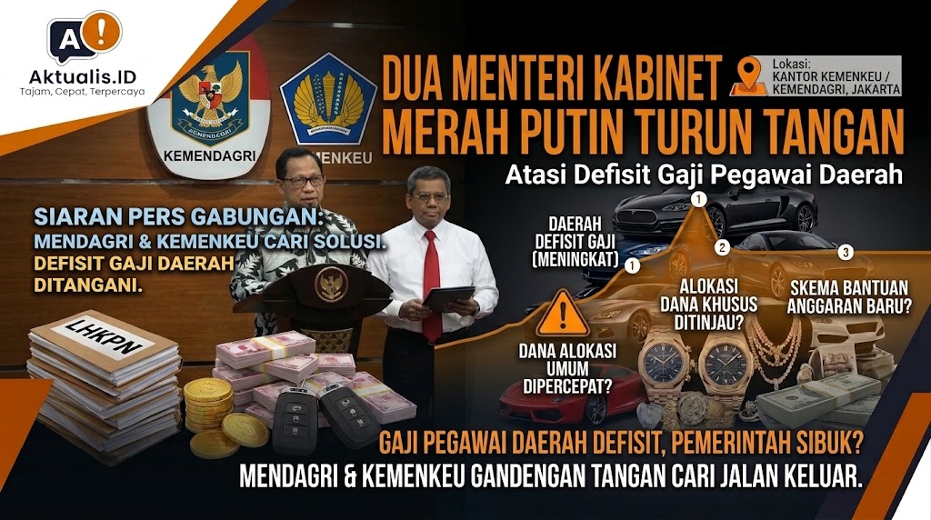 Dua Menteri Kabiber Merah Putih Turun Tangan Atasi Defisit Gaji Pegawai Daerah
