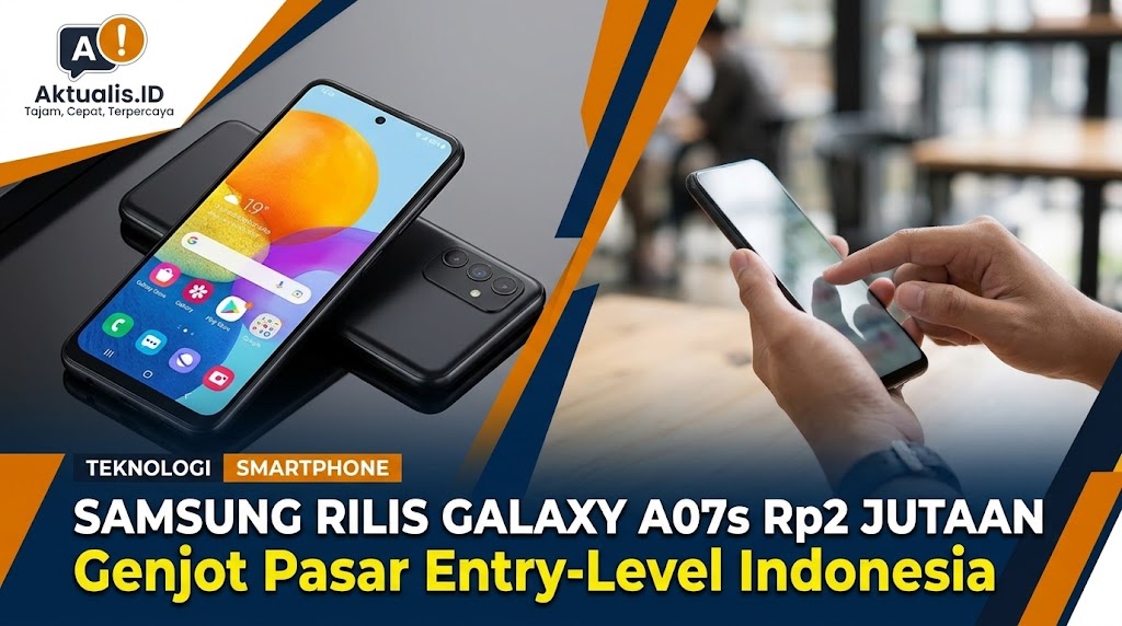 Samsung Rilis Galaxy A07s Rp2 Jutaan Genjot Pasar Entry-Level Indonesia