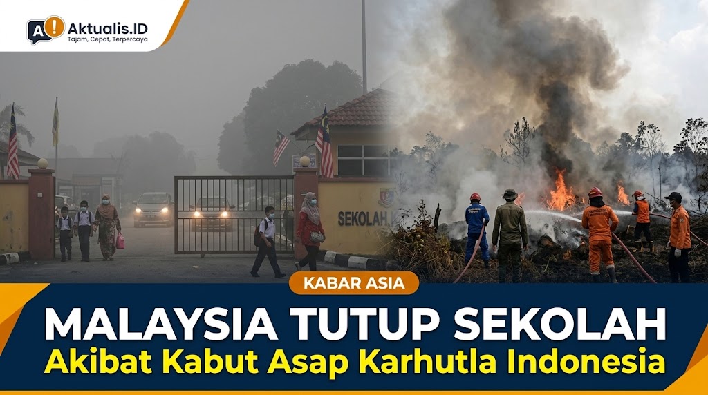 Malaysia Tutup Sekolah Akibat Kabut Asap Karhutla Indonesia