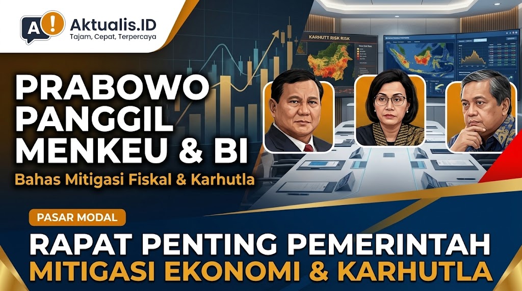 Prabowo Panggil Menkeu dan BI Bahas Mitigasi Fiskal serta Karhutla