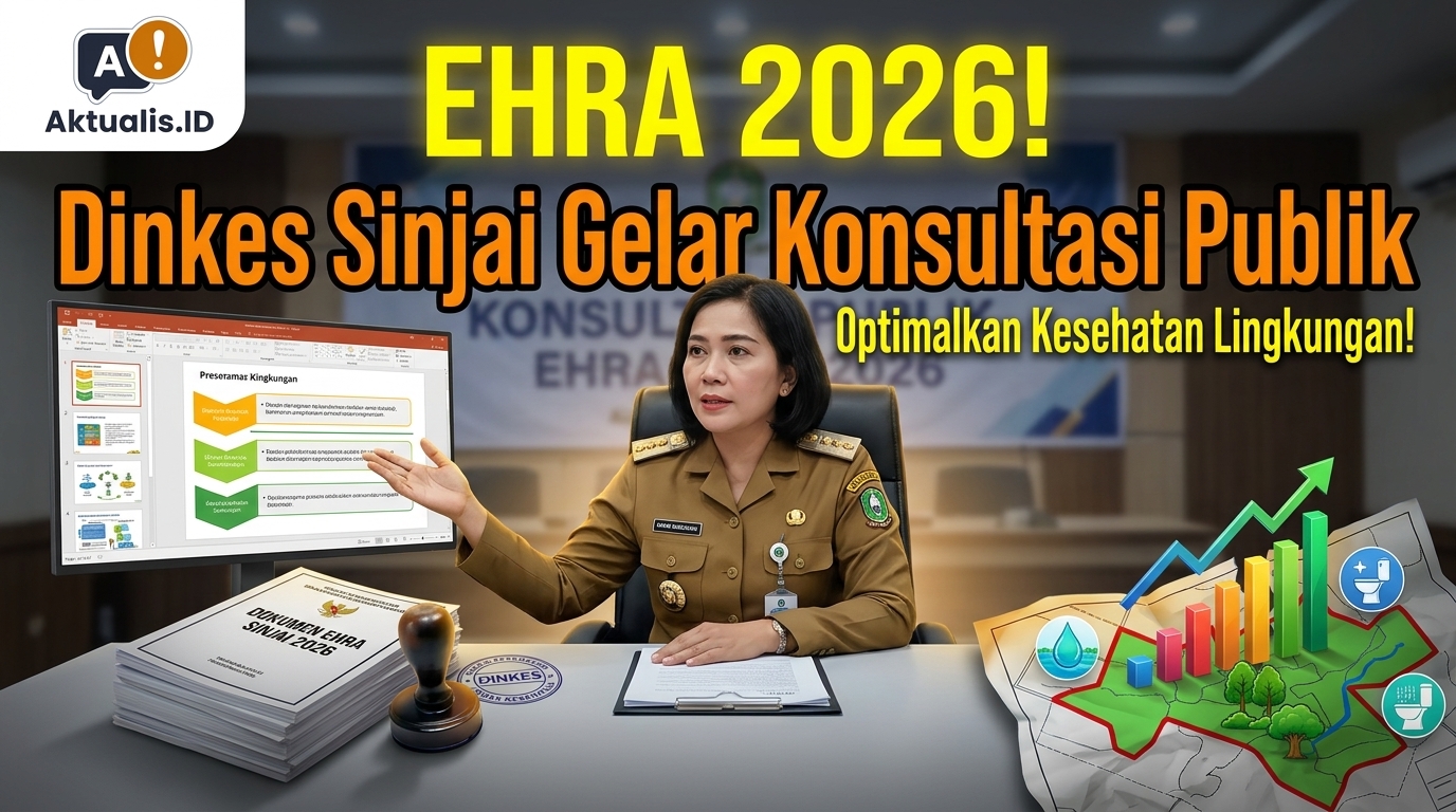 Dinas Kesehatan Sinjai Gelar Konsultasi Publik EHRA 2026