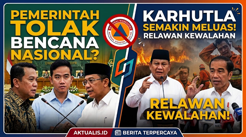 Pemerintah Tolak Tetapkan Karhutla Sebagai Bencana Nasional Meski Relawan Kewalahan