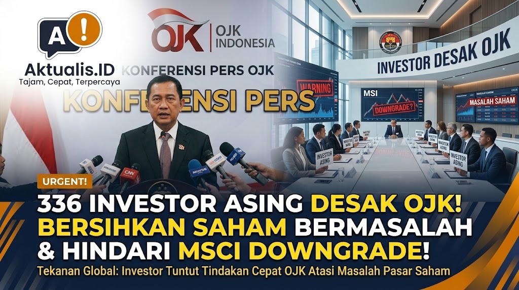 336 Investor Asing Desak OJK Bersihkan Saham Bermasalah Demi Hindari Penurunan MSCI