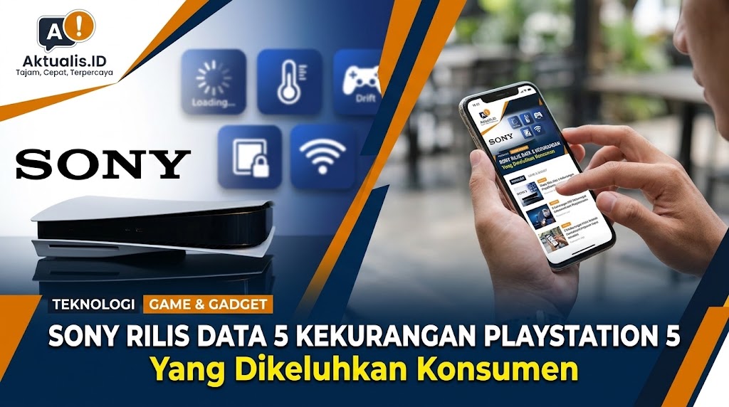 Sony Rilis Data Lima Kekurangan PlayStation 5 yang Dikeluhkan Konsumen