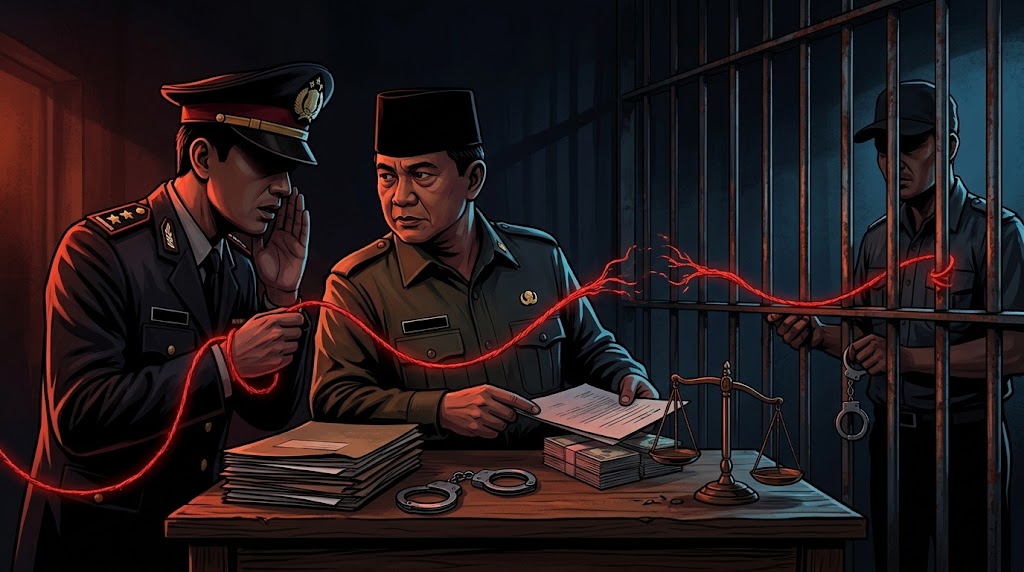 Benang Merah Institusi Patah: Ketika Aparat, Penjara, dan Kepala Daerah Berkomplot