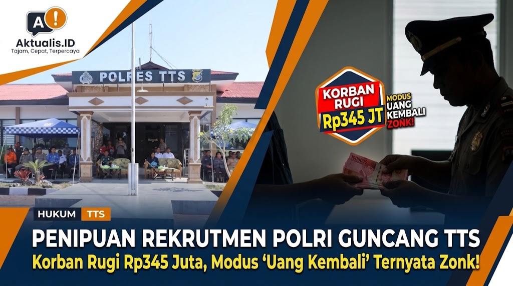 Dugaan Penipuan Rekrutmen Polri Guncang TTS: Korban Rugi Rp345 Juta, Modus "Uang Kembali" Ternyata Zonk!