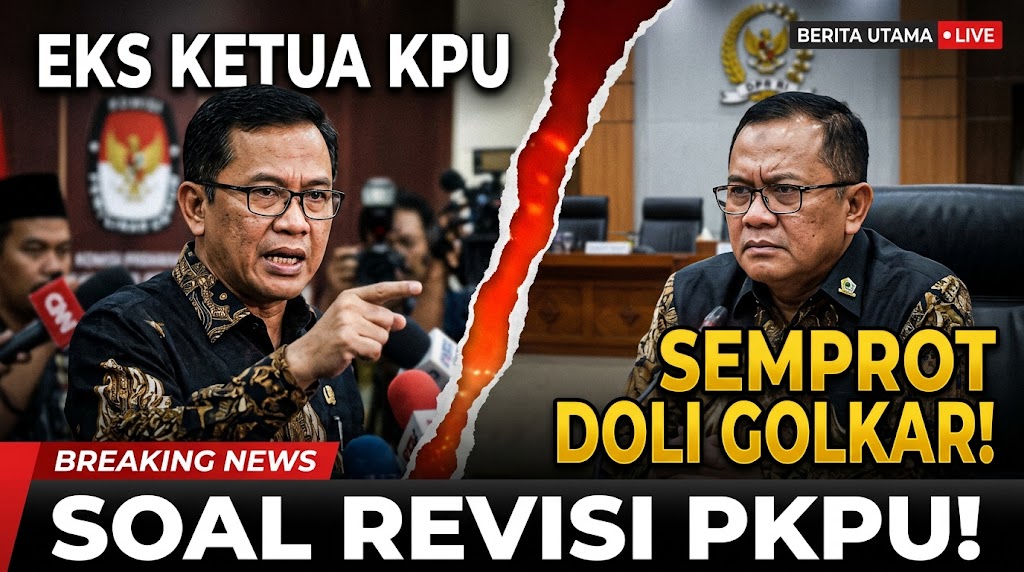 Eks Ketua KPU Semprot Politikus Golkar Doli Kurnia Soal Revisi PKPU