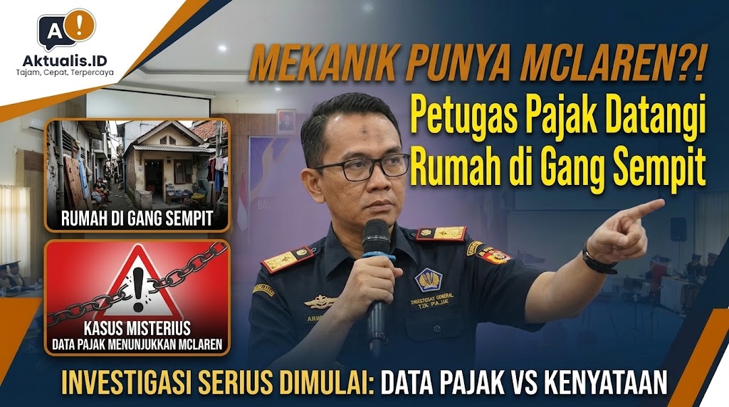 Petugas Pajak Datangi Rumah Mekanik di Gang Sempit Karena Tercatat Punya McLaren