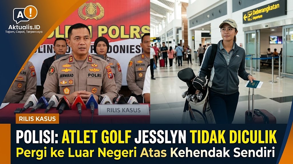 Polisi: Atlet Golf Jesslyn Tidak Diculik, Pergi ke Luar Negeri Atas Kehendak Sendiri