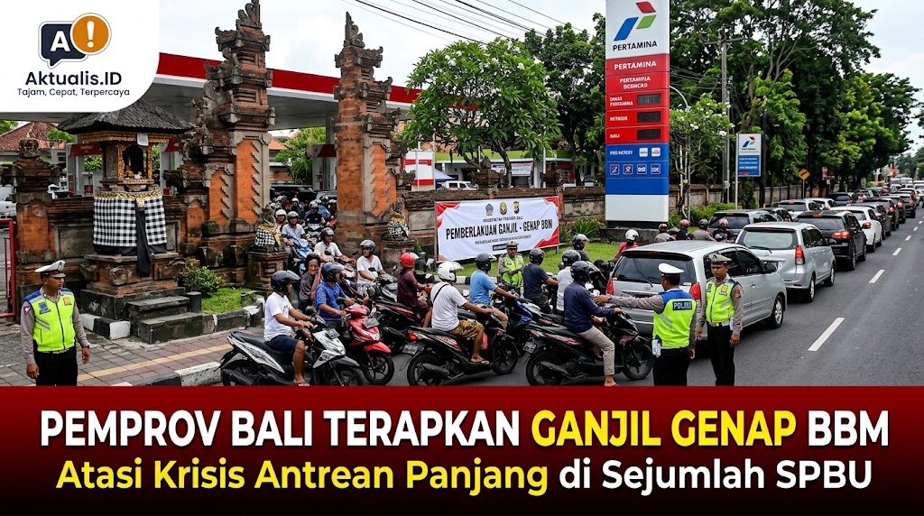 Pemprov Bali Terapkan Ganjil Genap BBM Atasi Krisis Antrean SPBU