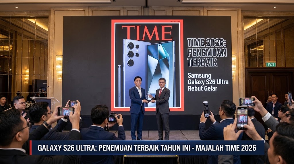 Samsung Galaxy S26 Ultra Rebut Gelar Penemuan Terbaik Majalah TIME 2026