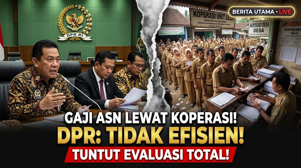 DPR Nilai Penyaluran Gaji ASN Lewat Koperasi Desa Tidak Efisien