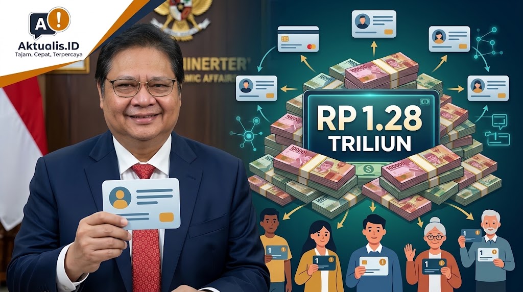 Airlangga Hartarto Kucurkan Anggaran Rp 1,28 Triliun untuk Program Satu Orang Satu Rekening