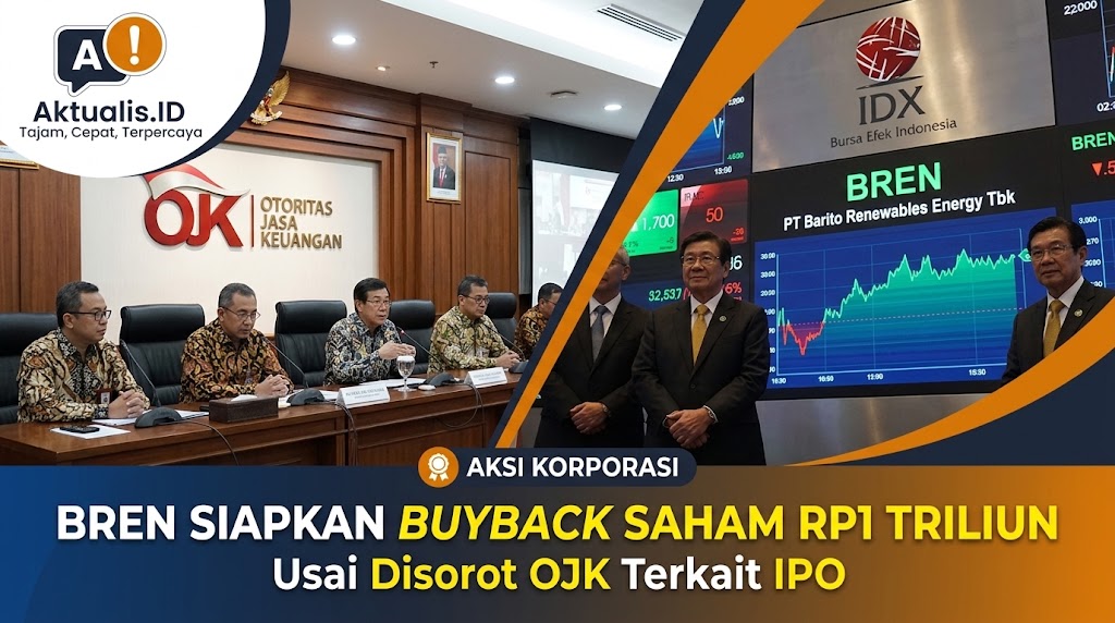 BREN Siapkan Buyback Saham Rp1 Triliun Usai Disorot OJK Terkait IPO