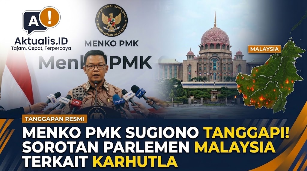 Menko PMK Sugiono Tanggapi Sorotan Parlemen Malaysia Terkait Karhutla