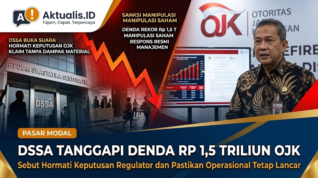 DSSA Tanggapi Sanksi Denda Rp 1,5 Triliun dari Otoritas Jasa Keuangan
