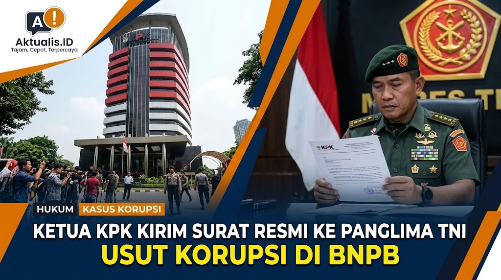 Ketua KPK Kirim Surat Resmi ke Panglima TNI Usut Korupsi BNPB