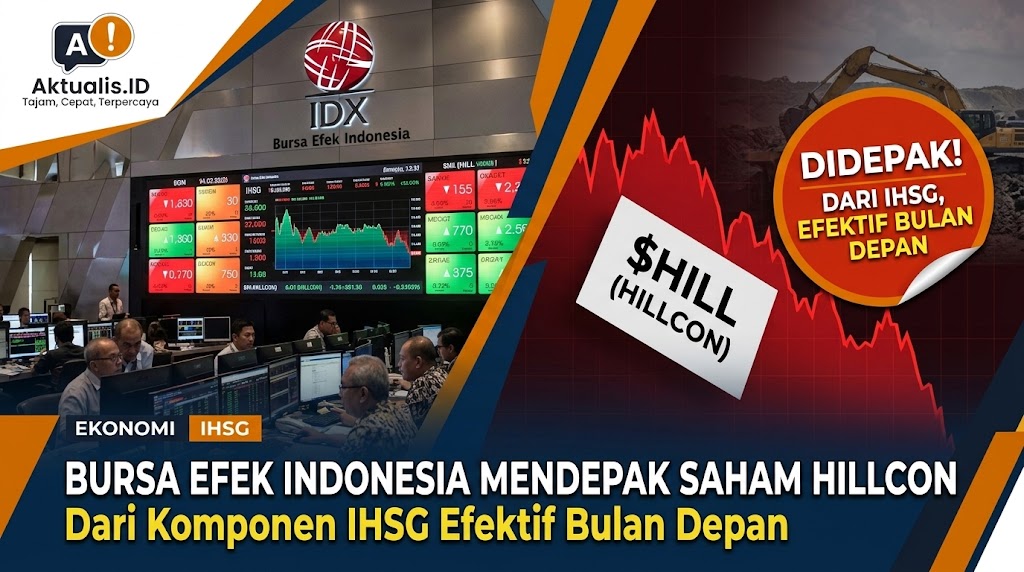 Bursa Efek Indonesia Mendepak Saham Hillcon Dari Komponen IHSG Efektif Bulan Depan